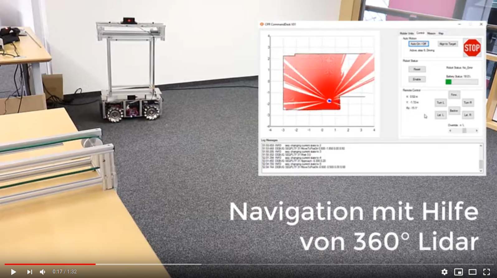 Video: Mobile Platform with Conveyor